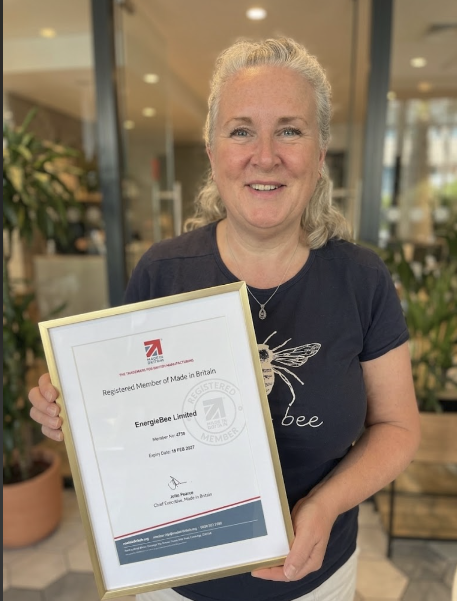 EnergieBee Earns the Made in Britain Mark