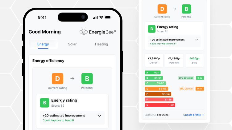 EnergieBee brings your home’s energy patterns into one view, making it easier to compare usage after an upgrade.